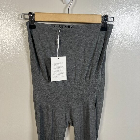 Seraphine Maternity Leggings Size Small Gray Full Panel Comfy Pull On Stretch - Picture 4 of 8